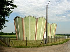 Châteaux d'eau, au sud de la commune.