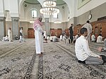 Interior of the prayer hall