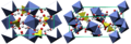 Crystal structure of melanterite