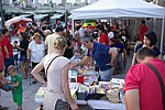 Mercadillo solidario en Hoyo de Manzanares (España)