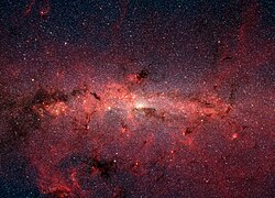 Imagem infravermelha do Telescópio Espacial Spitzer