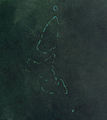 Landsat 7 image of North Luconia Shoals