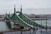 Freiheitsbrücke (Budapest) 9. September 2013