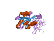 1tmw: Solution structure of Human Coactosin Like Protein D123N