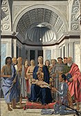 Sacra Conversazione (Pala di Brera) (1472) na Pinacoteca de Brera, Milán