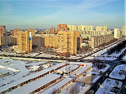 Babakina Street in Khimki (February 2010)