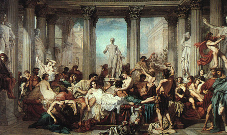 Les Romaines de la Decadence 1847 Thomas Couture