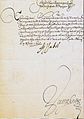 Clara Isabella Eugenia – Manuscript letter, Brussels, June 20, 1628