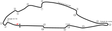 Tracé de la course