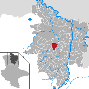 Location of Groß Schwechten within Stendal district