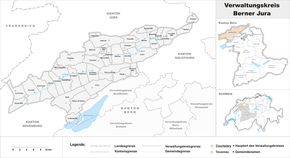 Charte vo Verwaltungskreis Berner Jura