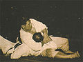 Image 55Masahiko Kimura vs. Hélio Gracie, a 1951 bout between Japanese judo fighter Masahiko Kimura and Brazilian jiu jitsu founder Hélio Gracie in Brazil, was an early high-profile mixed martial arts bout. (from Mixed martial arts)