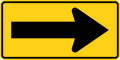 W1-6 (D) Arrow