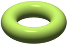 Green solid torus