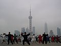 Image 29The Yang style of tai chi being practiced on the Bund in Shanghai (from Chinese martial arts)