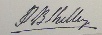 Firma di Shelley