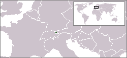 Liechtenstein - Localizzazione