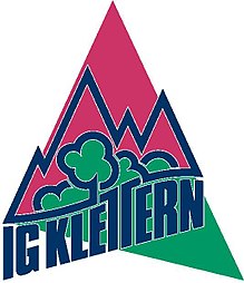 Logo der IG Klettern