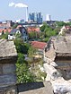 Blick vom Bergfried auf das Kraftwerk