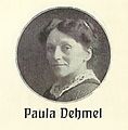 Paula Dehmel um 1912