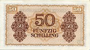 50 Schilling Rückseite