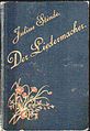 Umschlagillustration zu Julius Stindes Roman Der Liedermacher (Berlin 1893)