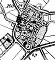 Eilsum im Detail – Königlich Preußische Landesaufnahme aus dem Jahre 1891 Blatt 'Pewsum'