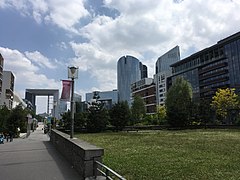 Die Achse Terrasses de Nanterre, 2018