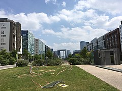 Die Achse Terrasses de Nanterre, 2018