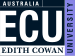 This image is the logo for Edith Cowan University used by its constituent school the Western Australian Academy of Performing Arts.