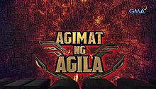 An image of a fire over a textured background. The series title is displayed over the lower center of the image. The logo of GMA Network is displayed on the upper right side of the image.