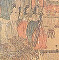 A rare painting of yangban women. Yangban ladies were sensitive to "fashion fads" which worried Seonbi scholars (18th century)