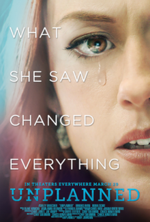 Unplanned promotional poster