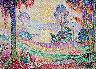 Jean Metzinger, Coucher de soleil no. 1 (Landscape), 1906