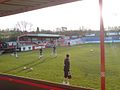 The south end of the Coach & Horses Ground.