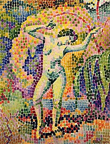 Jean Metzinger, La danse (Bacchante), c. 1906