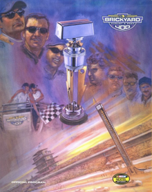 2004 Brickyard 400 program cover