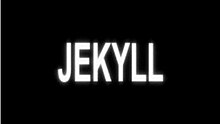 The name "Jekyll" in white capital letters against a black background