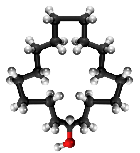 Dosiero:Cycloheptadecanol 3D.png