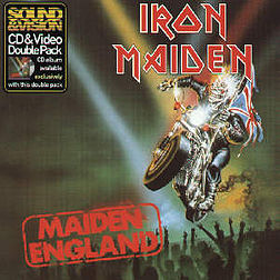 DVD-julkaisun Maiden England kansikuva