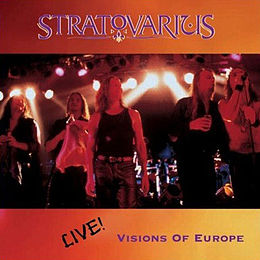 Livealbumin Visions of Europe kansikuva