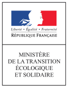 Logo du ministère de la Transition écologique et solidaire de mai 2017 à février 2020.