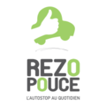 Logo de Rezo Pouce intégré en 2022 à Mobicoop.