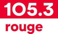 Description de l'image 105.3 rouge logo.png.