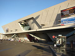 Vue de la porte Maillot.