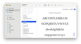 Libro Font su macOS Big Sur