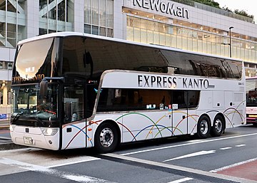 関東バス夜行高速バス用アストロメガ12号車