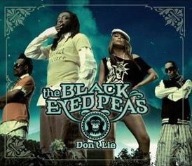 Обложка сингла The Black Eyed Peas «Don't Lie» (2005)