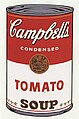 Chapa ya kopo la Campbell Tomato Soup 1964