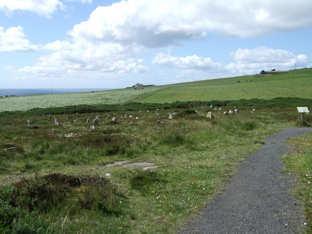 File:Hill o'Many Stanes - geograph.org.uk - 481000.jpg